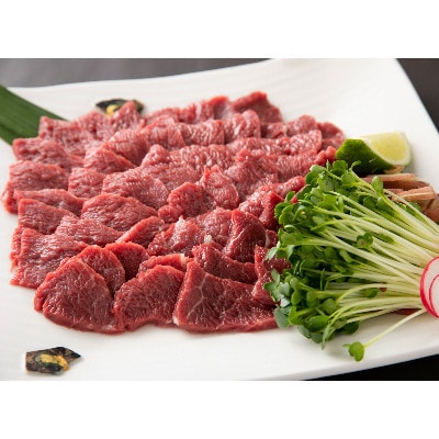【毎月定期便】国産 上赤身馬刺し 600g(和水町)全3回