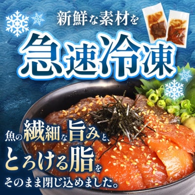 ごま醤油 海鮮丼 サーモン 約1kg(和水町)