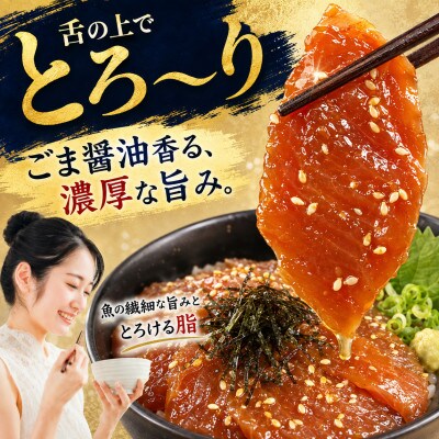 ごま醤油 海鮮丼 カツオ 約1kg(和水町)