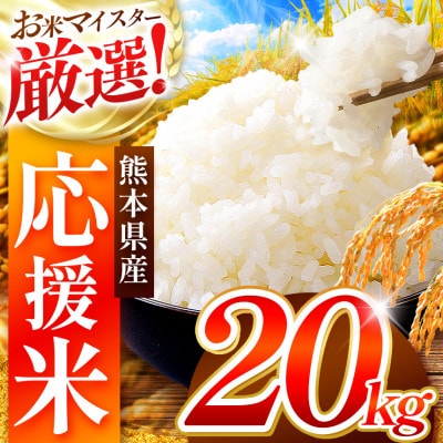 令和7年産　熊本県産生活応援米白米(ブレンド米)　20kg