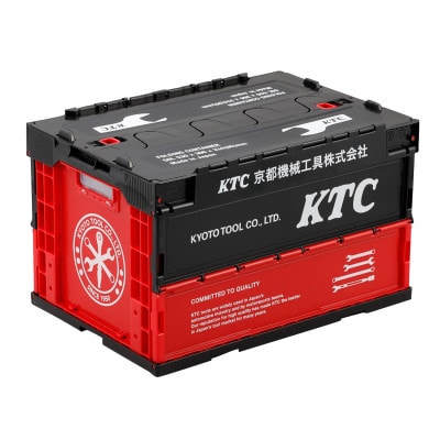 KTC 折りたたみコンテナ50L(ブラック) [YG-196BK]