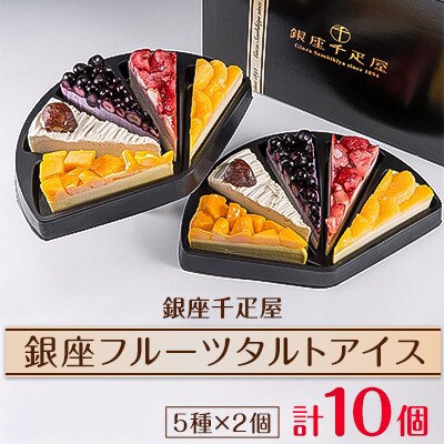 お歳暮仕様【のし付き】銀座千疋屋の銀座フルーツタルトアイス(GSN-154)