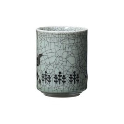 大堀相馬焼 松永窯 KACHI-UMA05 byたかいよしかず 二重湯呑み