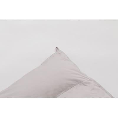 「よく眠った人には、かなわない。」オルハB02G 羽毛掛けふとん ダブル(グレー無地)