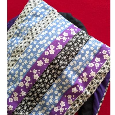 【なぎそねこ】婦人用1着(しま梅)