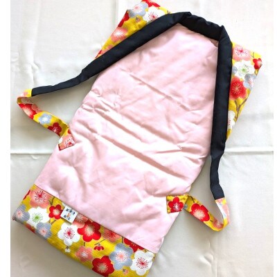 【なぎそねこ】婦人用1着(梅の花黄系)