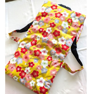 【なぎそねこ】婦人用1着(梅の花黄系)