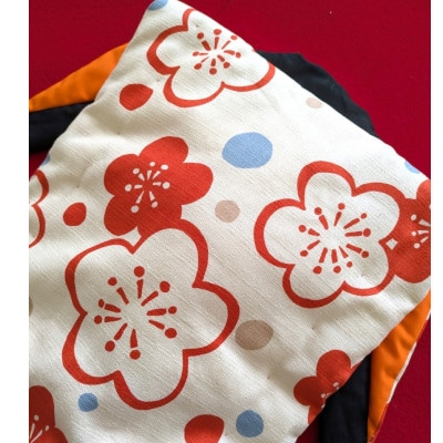 【なぎそねこ】婦人用1着(梅の花白系)