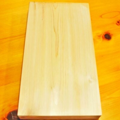 天然木曽檜まな板1枚板(中)板目