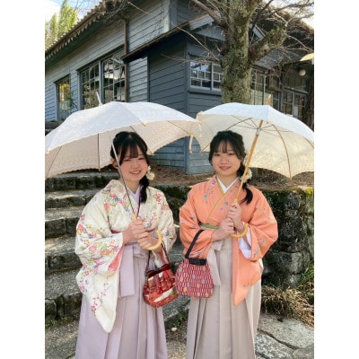 【さとふる限定】歴史をまとう、妻籠宿での着物体験(1名様)