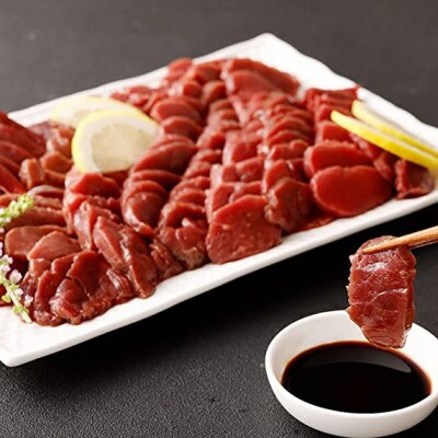 【馬刺し】熊本直送　ブロック肉　赤身300g(長洲町)