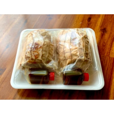 【肉の石川】自家製　豚バラ焼豚　900g(たれ付き)