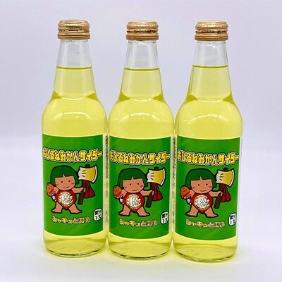 すっきりフレッシュ!おひるねみかんサイダー　340ml×48本セット