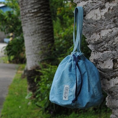 kinchaku tote 本藍染め