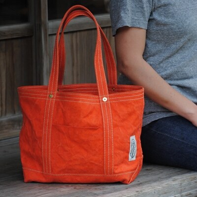 tote bag MS size 茜染め
