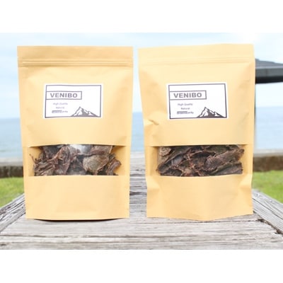 鹿肉ジャーキー(愛犬用)110g×1袋、75g×1袋
