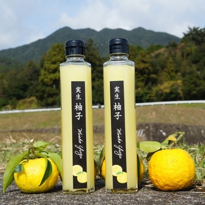 実生ゆず果汁　200ml  2本入り