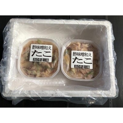 【北海道根室産】たこ酢味噌和え130g×6P A-66002