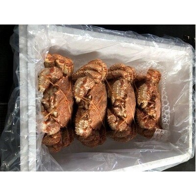 【北海道根室産】ボイル毛蟹500g前後×4尾 D-66011