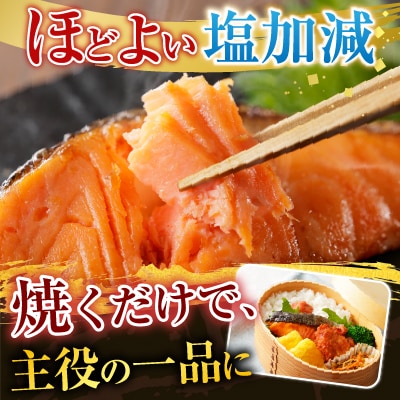 天然甘塩紅鮭5切×5P A-30019