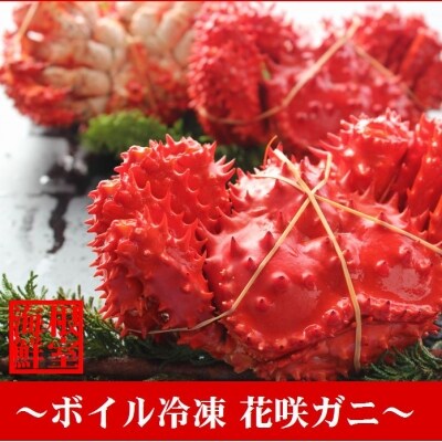 【北海道根室産】花咲ガニ300～400g×6尾 A-57004