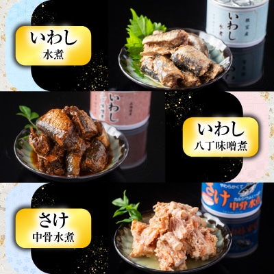 缶詰詰合せ6種×各3缶 B-42051