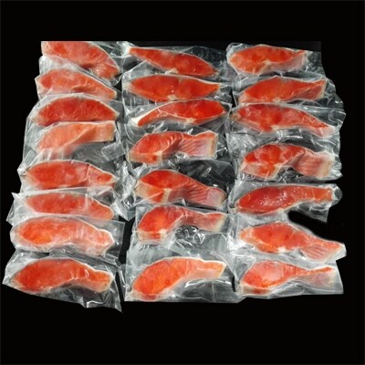 甘汐天然紅鮭1切×22P(約1.5kg) A-14146