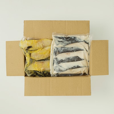 銀だら粕漬12切、銀だら西京漬12切(計24切) B-11032