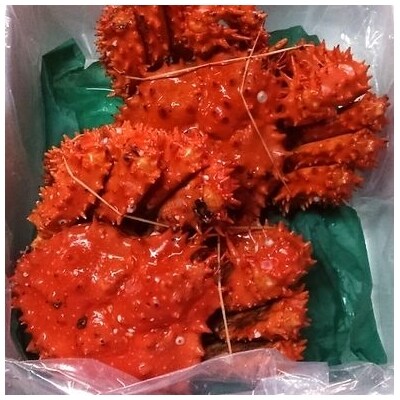 <12/21まで年内配送>花咲がに2尾(計2.5kg前後) D-57015