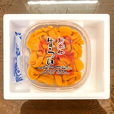 無添加エゾバフンウニ塩水パック100g×1P[2026年1月下旬以降発送] A-91001