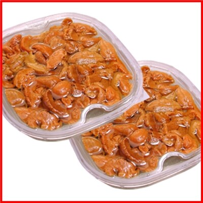 エゾバフンウニ(赤色)塩水P80～90g×2P[2026年1月下旬以降発送] C-07020