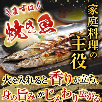 冷凍生さんま5尾×2P、ほたて貝柱200g×1P A-36033