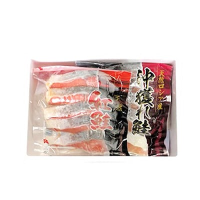 甘塩紅鮭5切×3P、甘塩時鮭5切×2Pセット A-30007