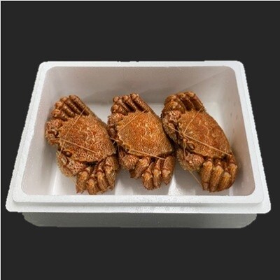 ＜定期便＞旬の食材3回お届けセット(花咲がに・いくら・毛がに) E-01002