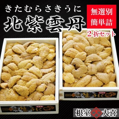 お刺身用キタムラサキウニ簡単詰め250g×2折[7月中旬以降発送] D-73009