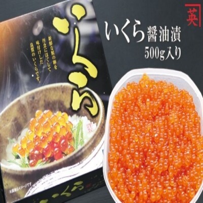 【北海道根室産】いくら醤油漬け500g B-27018