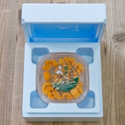 【年内配送可】ウニ塩水パック100g×1P B-65019