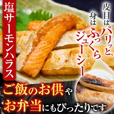 トラウトサーモン800g&塩サーモンハラス440g A-09033