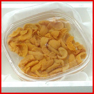 【年内配送可】エゾバフンウニ(黄色)塩水パック70g×1P B-07019