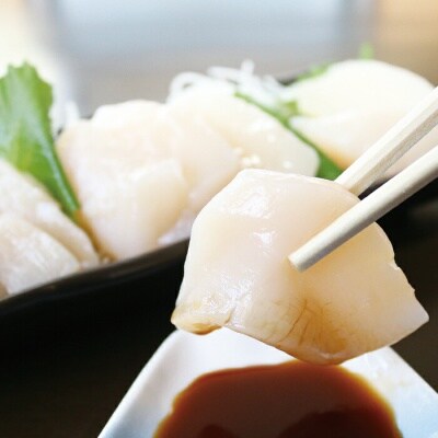 【北海道根室産】ホタテ貝柱(刺身用)1.4kg B-32029