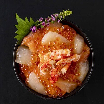 <12/14まで年内配送>★かに・いくら・サーモン・帆立の海鮮パック160g×3P A-42118