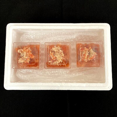 <12/14まで年内配送>★かに・いくら・サーモン・帆立の海鮮パック160g×3P A-42118