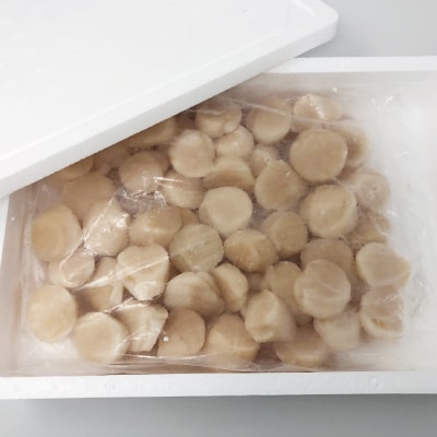 ＼漁業者応援品/刺身用ほたて1.2kg D-16027