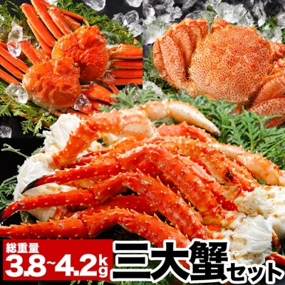 三大蟹セット タラバガニ 毛ガニ ズワイガニ E お礼品詳細 ふるさと納税なら さとふる