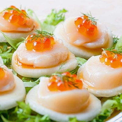  <計560g>いくら醤油漬け(鮭卵)70g×8P B-14010