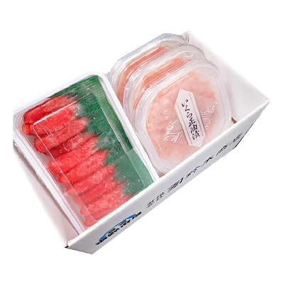 いくら(鮭卵)210g、甘口たらこ200g×1P A-28152
