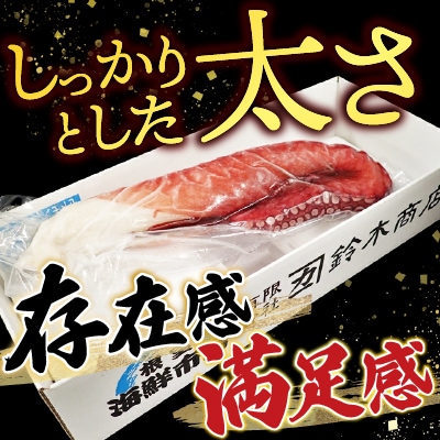 【北海道根室産】根室海鮮市場<直送>刺身用たこ足1本(1kg以上) A-28215