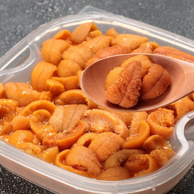 むきたて塩水ウニ(赤系含む)100～110g[2026年1月中旬以降発送] A-81017