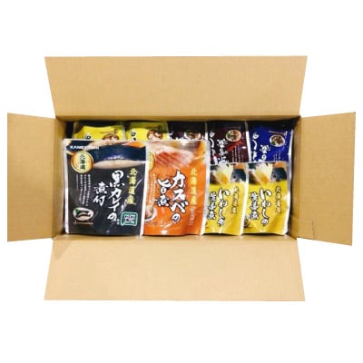 【北海道根室産】煮つけ詰め合わせセット A-09006