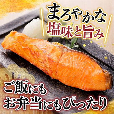 [個包装]塩さばフィレ1枚×8P&塩銀鮭切り身10P A-09042